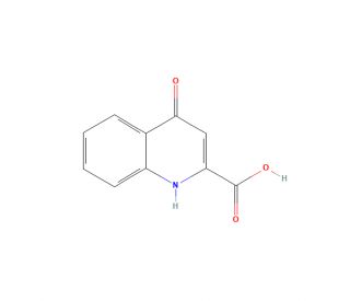 Kynurenic acid (CAS 492-27-3) - chemical structure image