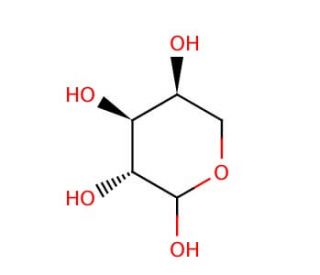 L-(&plus;)-Arabinose (CAS 5328-37-0) - chemical structure image