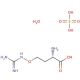 L-(+)-Canavanine sulfate salt monohydrate (CAS 206996-57-8) - chemical structure image