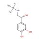L-(−)-Epinephrine-d3 (CAS 1217733-17-9) - chemical structure image