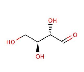 L(&plus;)-Erythrose (CAS 533-49-3) - chemical structure image
