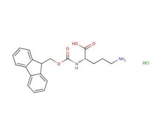 L(&plus;)-Fmoc-Ornithine Hydrochloride - chemical structure image