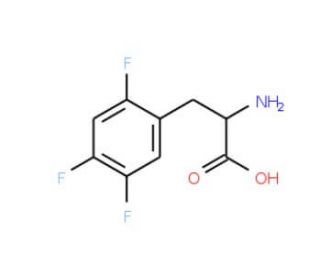 L-2,4,5-Trifluorophenylalanine (CAS 749847-57-2) - chemical structure image