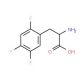 L-2,4,5-Trifluorophenylalanine (CAS 749847-57-2) - chemical structure image