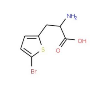 L-2-(5-Bromothienyl)alanine (CAS 154593-58-5) - chemical structure image