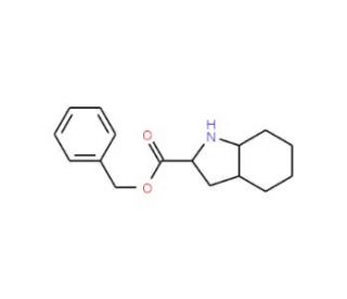 L-(2S,3aS,7aS)-Octahydro-1H-indole-2-carboxylic Acid Benzyl Ester - chemical structure image