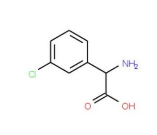 L-3-chlorophenylglycine (CAS 119565-00-3) - chemical structure image