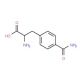 L-4-Carbamoylphenylalanine (CAS 223593-04-2) - chemical structure image