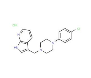 L-745,870 hydrochloride - chemical structure image