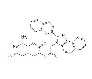 L-817,818 (CAS 217480-27-8) - chemical structure image