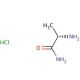 L-Alaninamide hydrochloride (CAS 33208-99-0) - chemical structure image