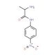 L-Alanine 4-nitroanilide (CAS 1668-13-9) - chemical structure image