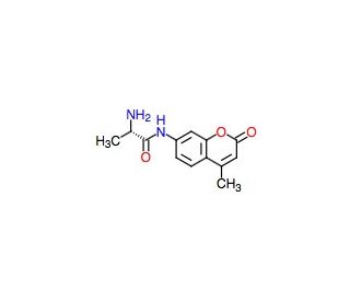 L-Alanine-7-amido-4-methylcoumarin (CAS 77471-41-1) - chemical structure image 