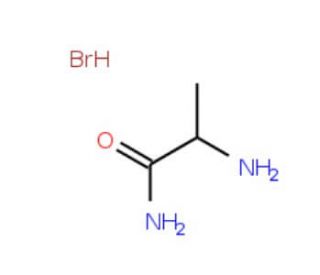 L-Alanine amide hydrobromide (CAS 102029-80-1) - chemical structure image