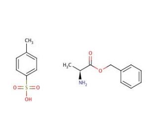 L-Alanine Benzyl Ester p-Toluenesulfonate Salt (CAS 42854-62-6) - chemical structure image