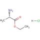 L-Alanine ethyl ester hydrochloride (CAS 1115-59-9) - chemical structure image