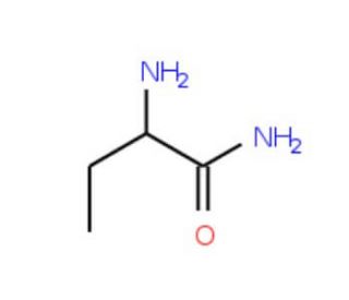 L-alpha-Aminobutyric acid amide (CAS 143164-46-9) - chemical structure image