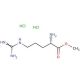 L-Arginine methyl ester dihydrochloride (CAS 26340-89-6) - chemical structure image