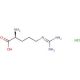 L-Arginine Monohydrochloride 的分子结构, CAS编号: 1119-34-2 L-Arginine Monohydrochloride (CAS 1119-34-2) - chemical structure image