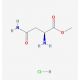 L-Asparagine methyl ester hydrochloride (CAS 6384-09-4) - chemical structure image
