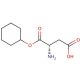 L-Aspartic acid 4-cyclohexyl ester - chemical structure image