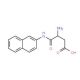 L-Aspartic acid α-(β-naphthylamide) (CAS 635-91-6) - chemical structure image