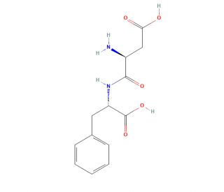 L-Aspartyl-L-phenylalanine Hydrochloride (CAS 13433-09-5 (free amine)) - chemical structure image