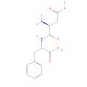 L-Aspartyl-L-phenylalanine Hydrochloride (CAS 13433-09-5 (free amine)) - chemical structure image