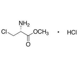 L-&beta;-Chloroalanine Methyl Ester Hydrochloride (CAS 17136-54-8) - chemical structure image