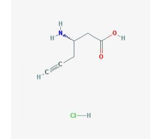 L-beta-Homopropargylglycine hydrochloride (CAS 270596-46-8) - chemical structure image