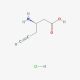 L-beta-Homopropargylglycine hydrochloride (CAS 270596-46-8) - chemical structure image