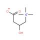 L-Carnitine-13C Chloride (CAS 541-15-1 (unlabeled)) - chemical structure image
