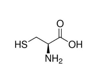 L-Cysteine (CAS 52-90-4) - chemical structure image