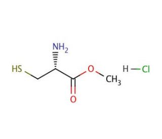 L-Cysteine methyl ester hydrochloride (CAS 18598-63-5) - chemical structure image