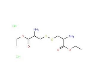 L-Cystine bis(ethyl ester) dihydrochloride (CAS 22735-07-5) - chemical structure image