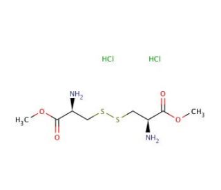 L-Cystine-dimethyl Ester Dihydrochloride (CAS 32854-09-4) - chemical structure image
