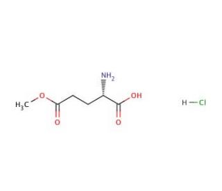 L-Glutamic acid 5-methyl ester (CAS 1499-55-4) - chemical structure image