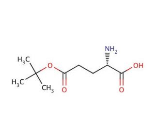 L-Glutamic acid 5-tert-butyl ester (CAS 2419-56-9) - chemical structure image