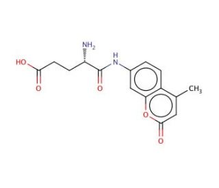 L-Glutamic acid alpha-(7-amido-4-methylcoumarin) (CAS 98516-76-8) - chemical structure image