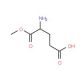 L-Glutamic acid alpha-methyl ester (CAS 6384-08-3) - chemical structure image
