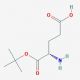 L-Glutamic acid alpha-tert-butyl ester 的分子结构, CAS编号: 45120-30-7 L-Glutamic acid alpha-tert-butyl ester (CAS 45120-30-7) - chemical structure image