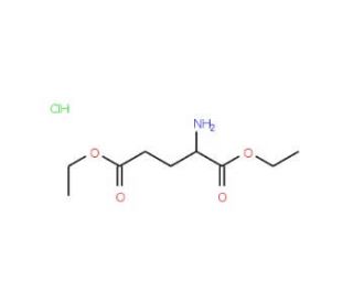 L-Glutamic acid diethyl ester hydrochloride (CAS 1118-89-4) - chemical structure image