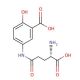 L-Glutamic acid γ-(3-carboxy-4-hydroxyanilide) (CAS 74929-17-2) - chemical structure image