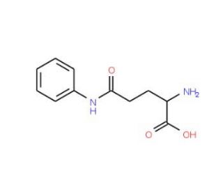 L-Glutamic acid gamma-anilide (CAS 5963-60-0) - chemical structure image