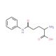 L-Glutamic acid gamma-anilide (CAS 5963-60-0) - chemical structure image