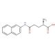 L-Glutamic acid γ-(β-naphthylamide) (CAS 14525-44-1) - chemical structure image