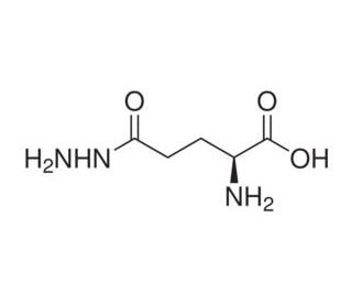 L-Glutamic acid gamma-hydrazide (CAS 1820-73-1) - chemical structure image