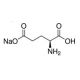 L-Glutamic acid monosodium salt (CAS 142-47-2) - chemical structure image
