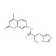 L-Histidine 7-amido-4-methylcoumarin (CAS 191723-64-5) - chemical structure image