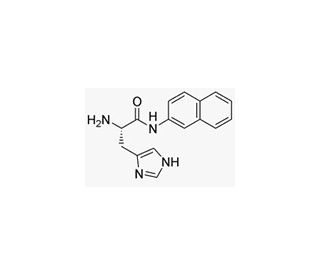 L-Histidine beta-naphthylamide (CAS 7424-15-9) - chemical structure image